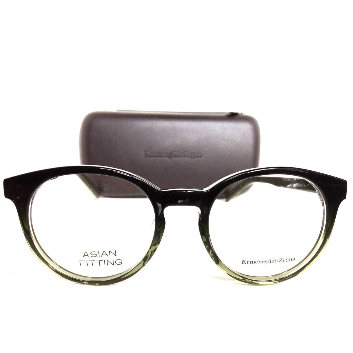 Ermenegildo Zegna EZ 5024-F 095 Asian Fitting Round 52mm Eyeglasses Italy