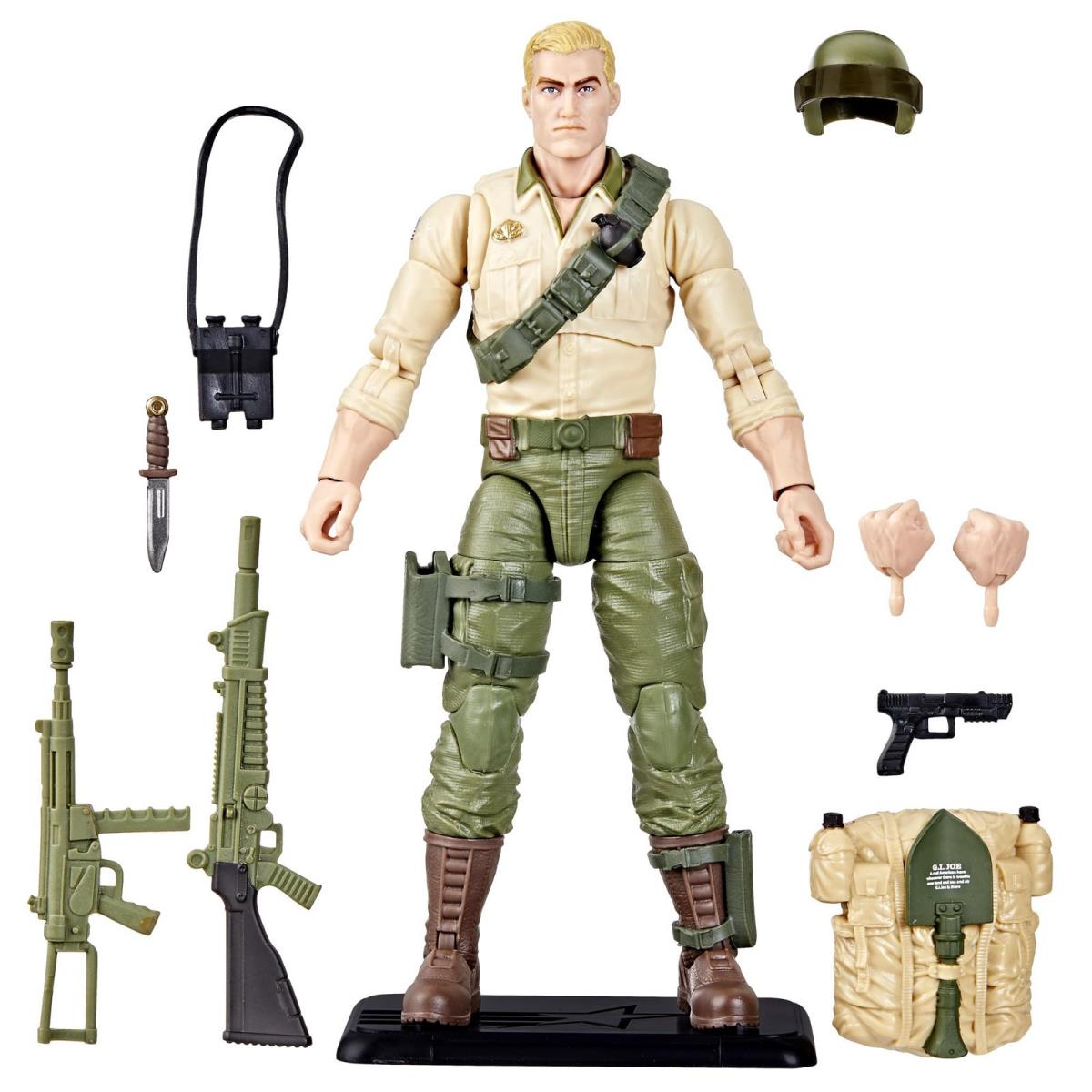 G.i. Joe Classified Series Retro Cardback Duke Collectible 6-Inch Action Figure
