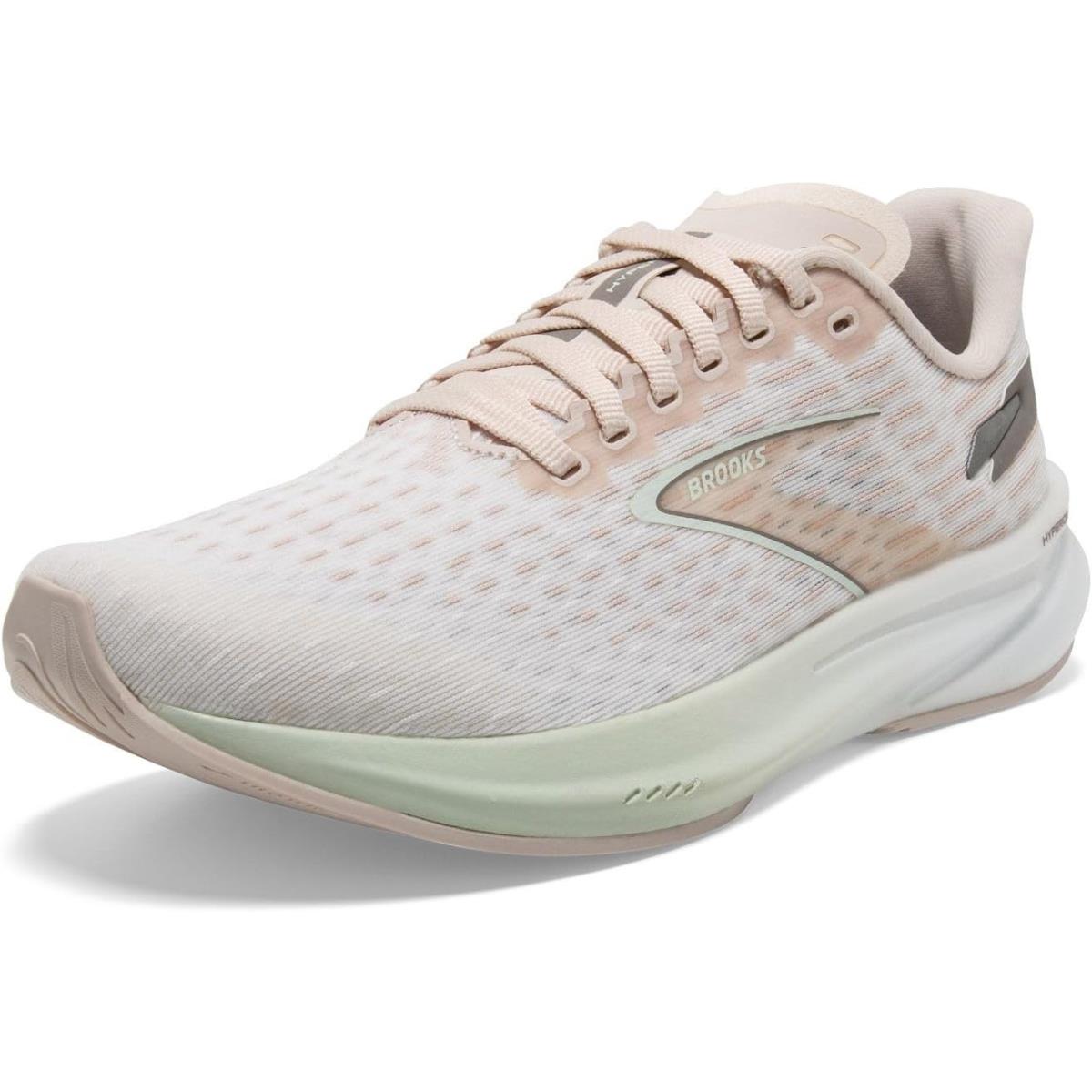 Brooks Women s Hyperion Neutral Running Shoe 10 Crystal Grey/blue Glass/white