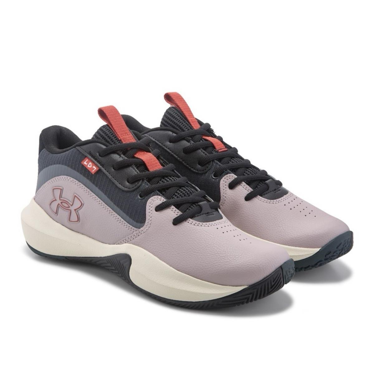 Under Armour Lockdown 7 Men`s Basketball Shoes Color Tetra Gray Size Mens Size 8