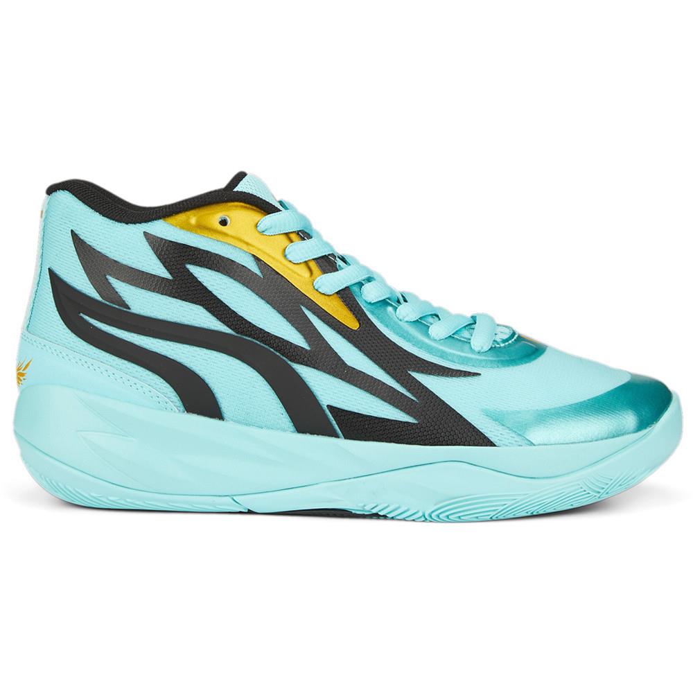 Puma Mb.02 X Honeycomb Basketball Youth Boys Blue Sneakers Athletic Shoes 37761