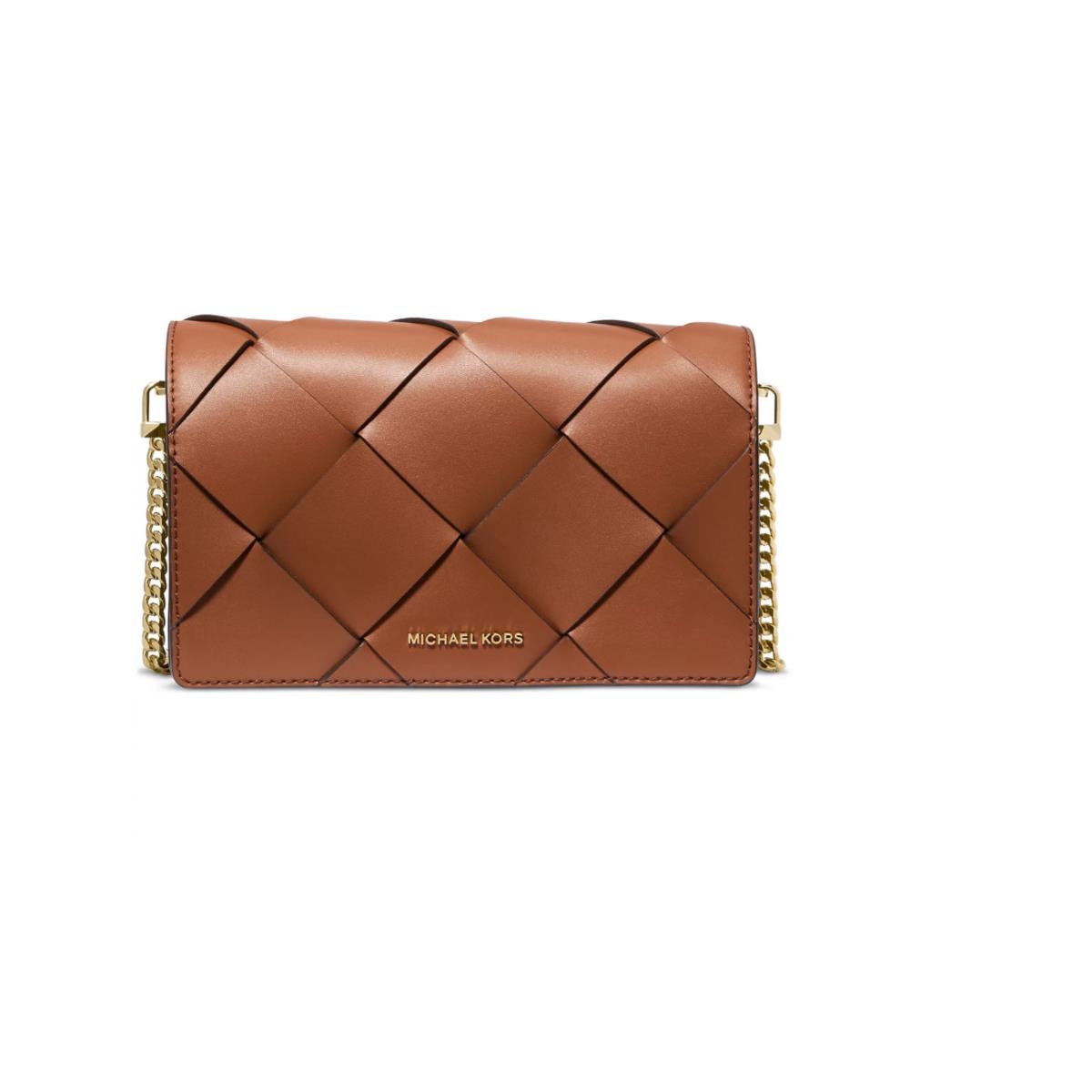 Coach Michael Kors Jet Set Small Flap Chain Leather Crossbody Luggage