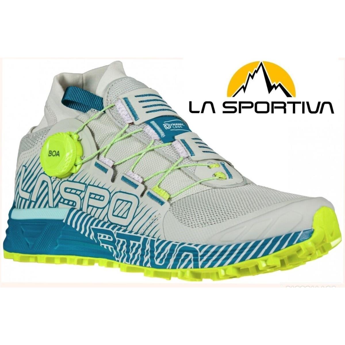 LA Sportiva Cyklon Trail Run Shoes Frixion Mudguard Tread Boa Cushion Womens 8.5