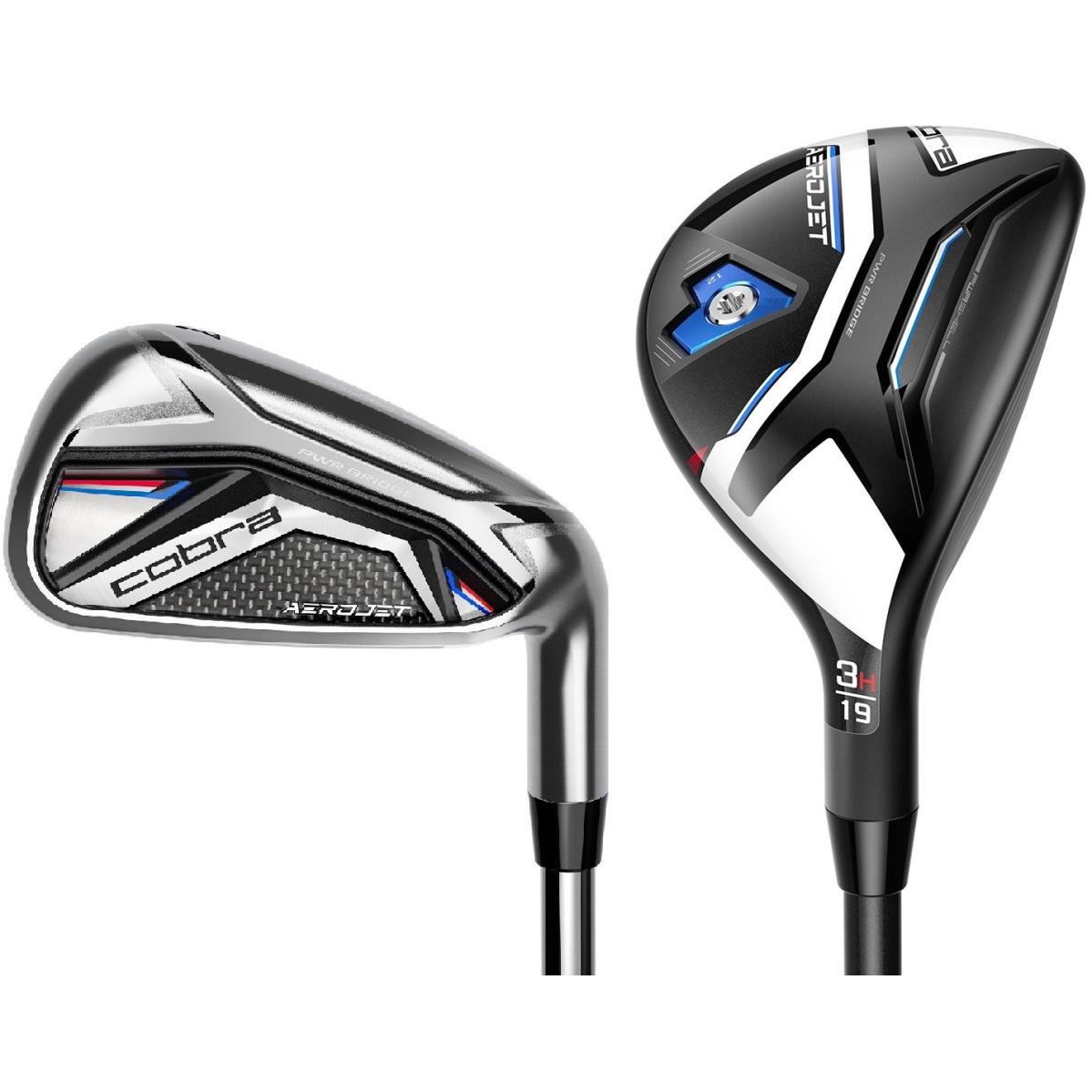 Cobra Golf Club Aerojet Combo 5-PW GW Iron Set Regular Graphite