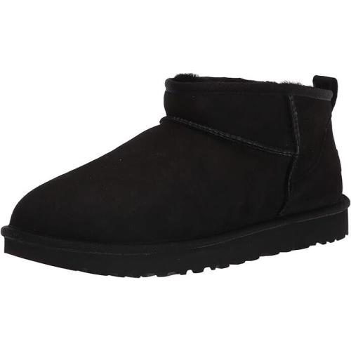 Ugg Unisex-child Classic Ultra Mini Boot Black 13 - Black