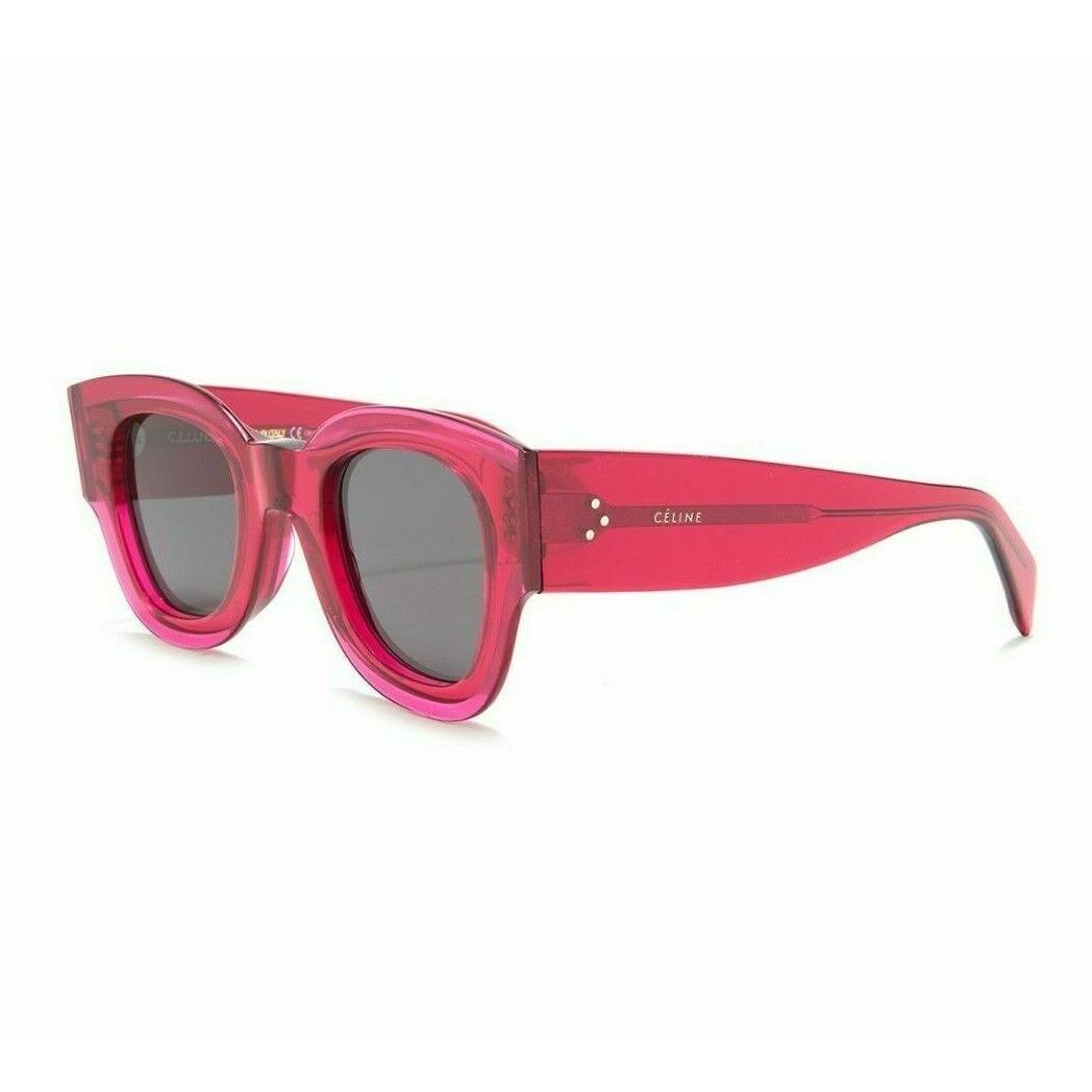 Celine Zoe CL41446/S MU1 Women`s 45mm Square Sunglasses Transparent