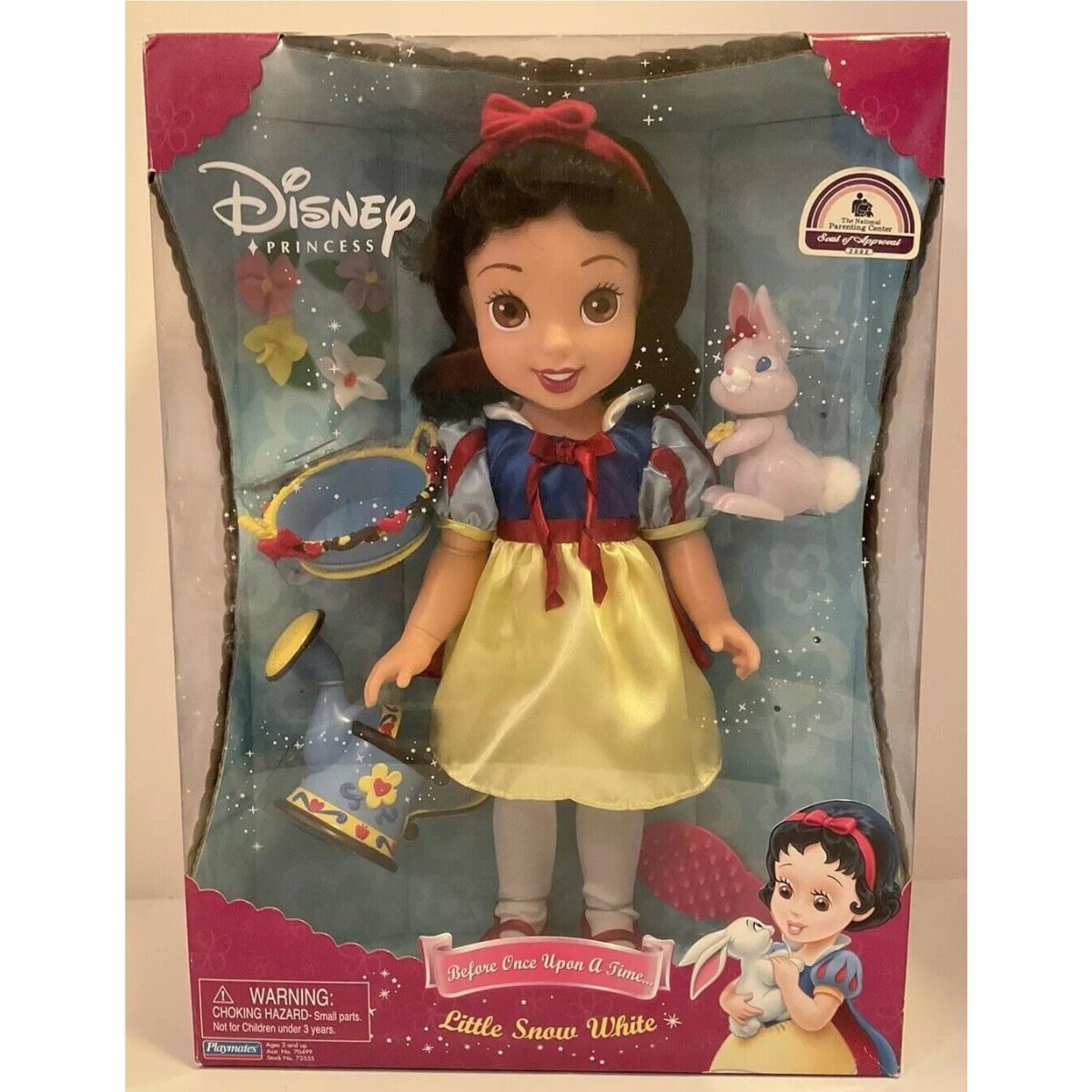 Disney Princess Little Snow White W/ Bunny Before Once Upon A Time 2005