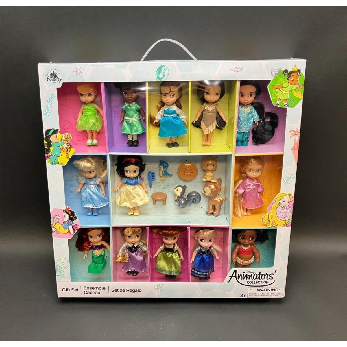 Disney Animators` Collection Mini Doll Gift Set 13 5 Dolls