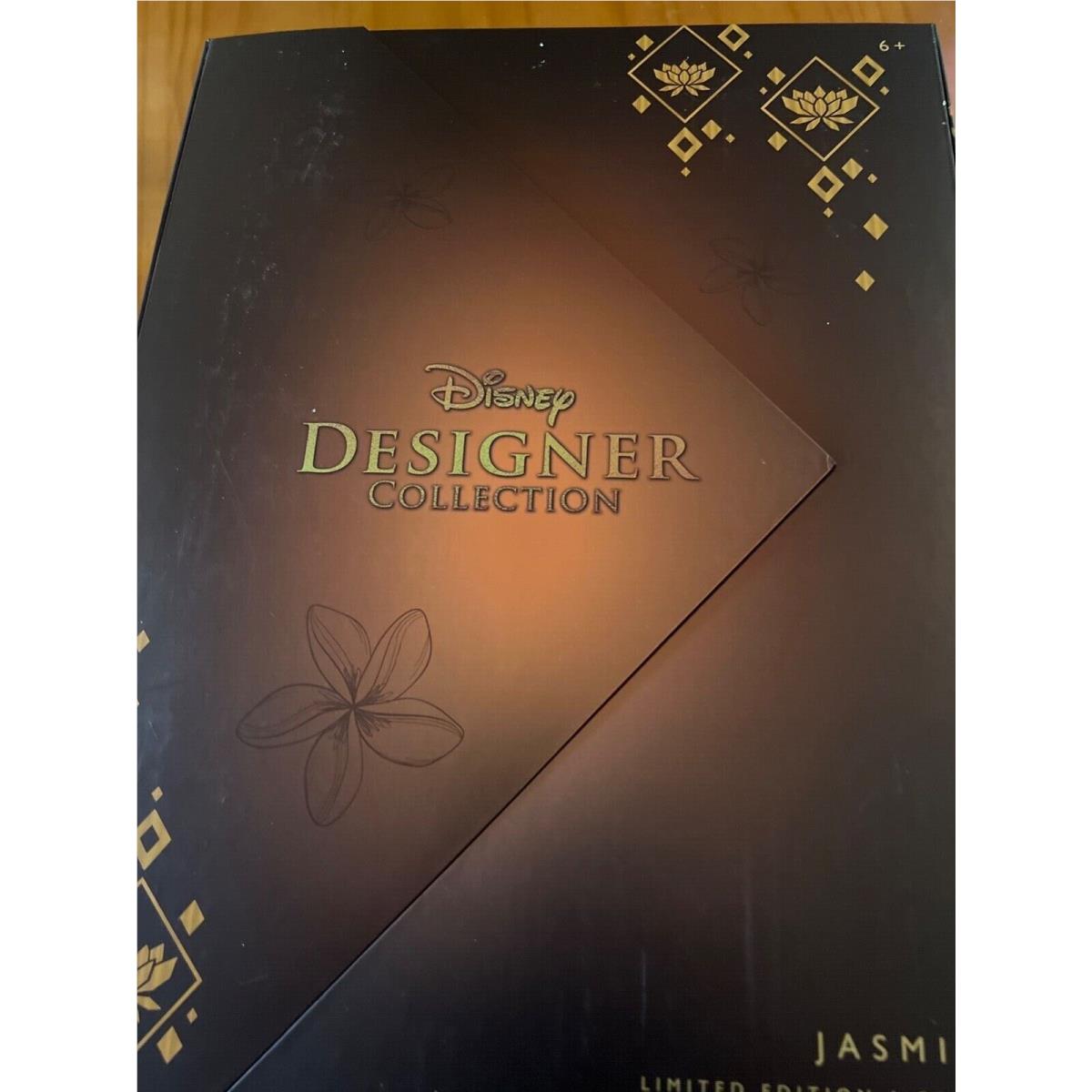 Jasmine Limited Edition Doll 11.5 Disney Designer Collection /9800 Aladdin Mib