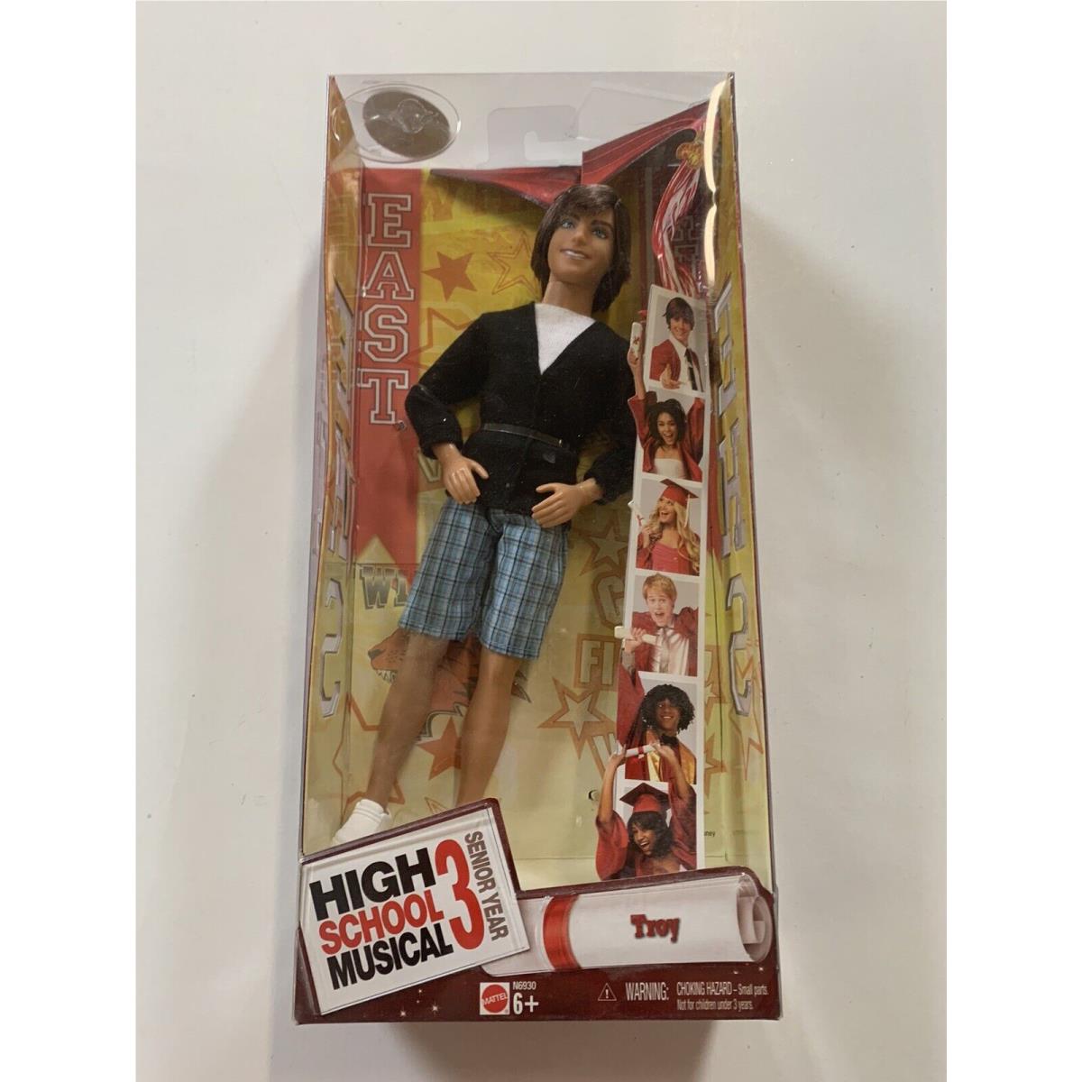 Disney High School Musical 3 Senior Year Troy 10 Doll Disney Figure
