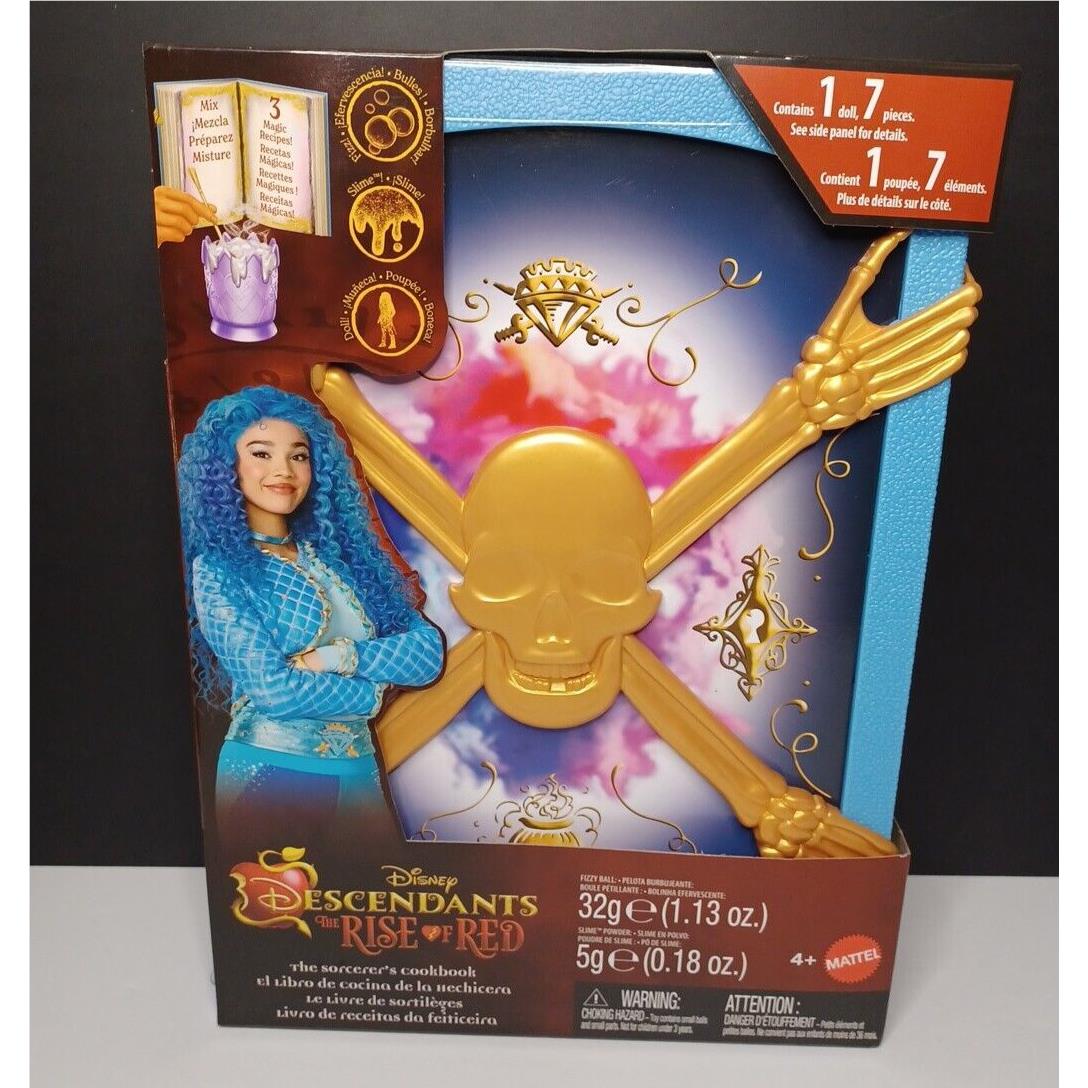Disney Descendants The Rise of Red The Sorcerer`s Cookbook with Chloe Doll