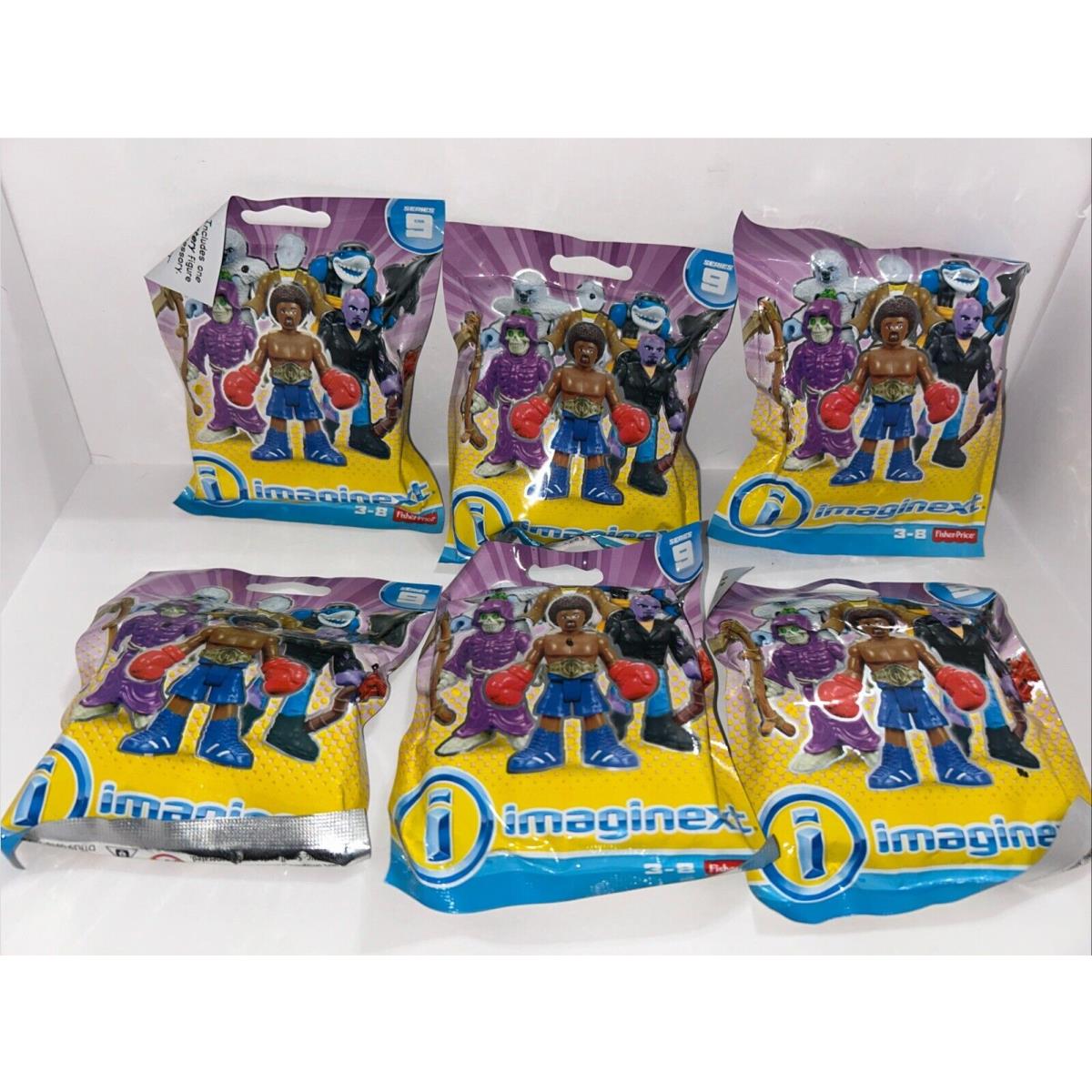 Imaginext Blind Bag Figures Complete Set Series 9 6 Figures 2018