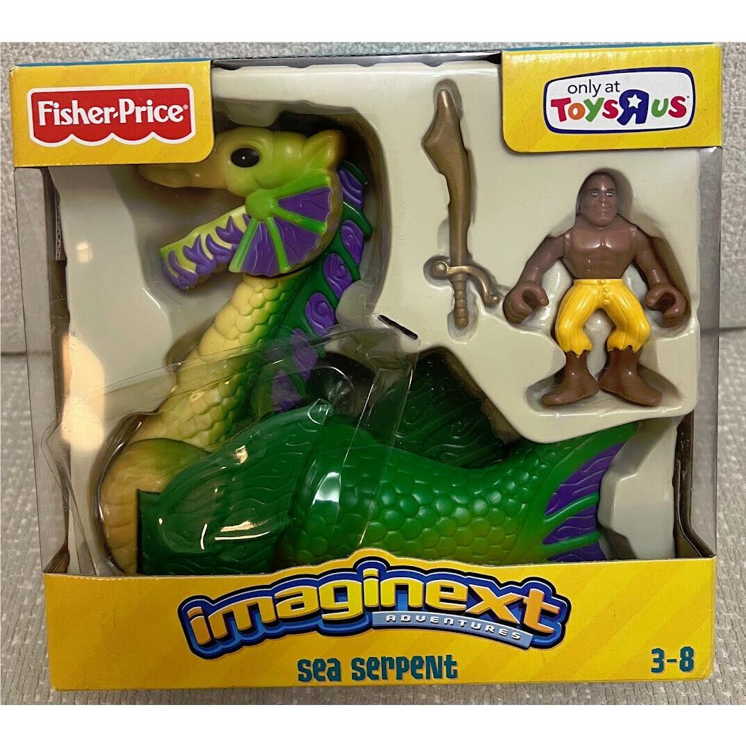 Imaginext Adventures Sea Serpent and Action Figure Set Toysrus Exc