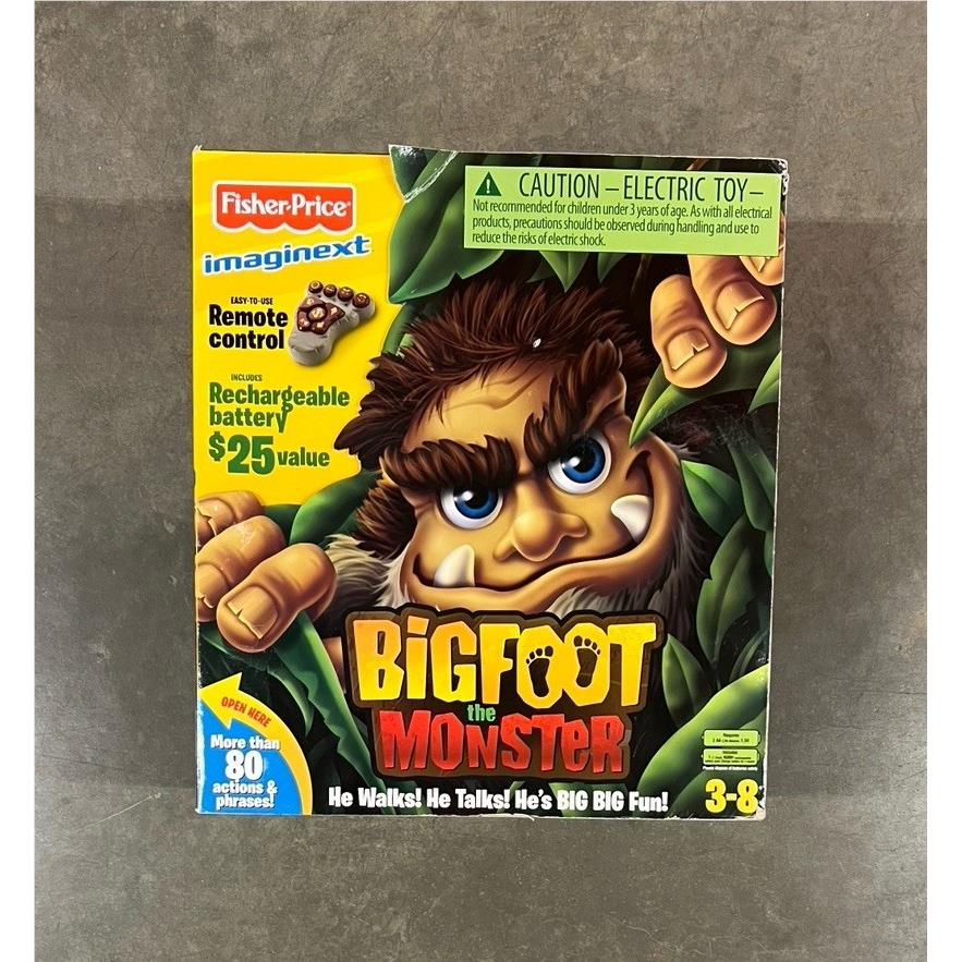 Imaginext Bigfoot The Monster Easy to Use Remote Control Toy 80 Actions Phrases
