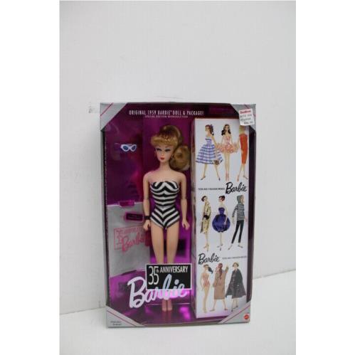 Vintage Mattel 1959 Barbie Doll Package 35th Anniversary Collectors Doll 11590