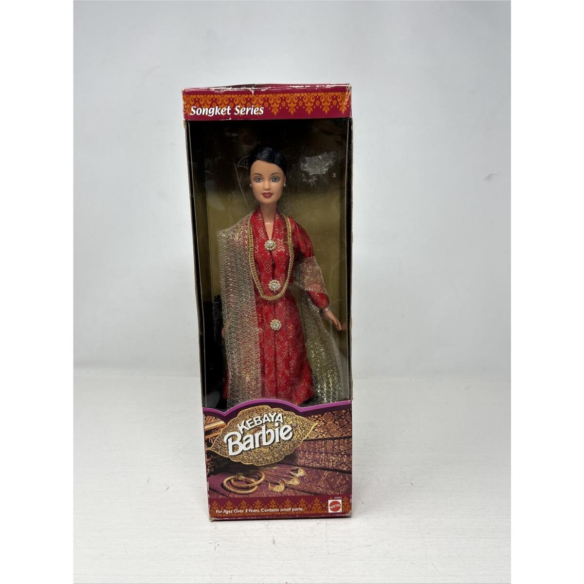 Kebaya Songket Series Barbie Doll 24924 1999 Nrfb -malaysian Ensemble