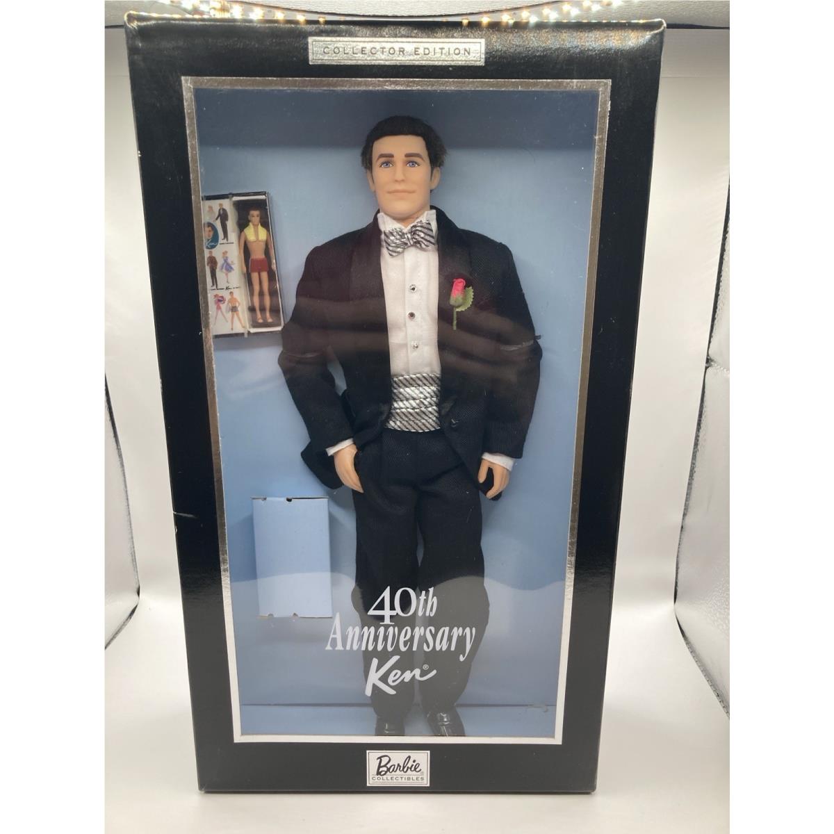Ken Barbie 40th Anniversary Ken Doll Collector Edition Miniature Ken Included
