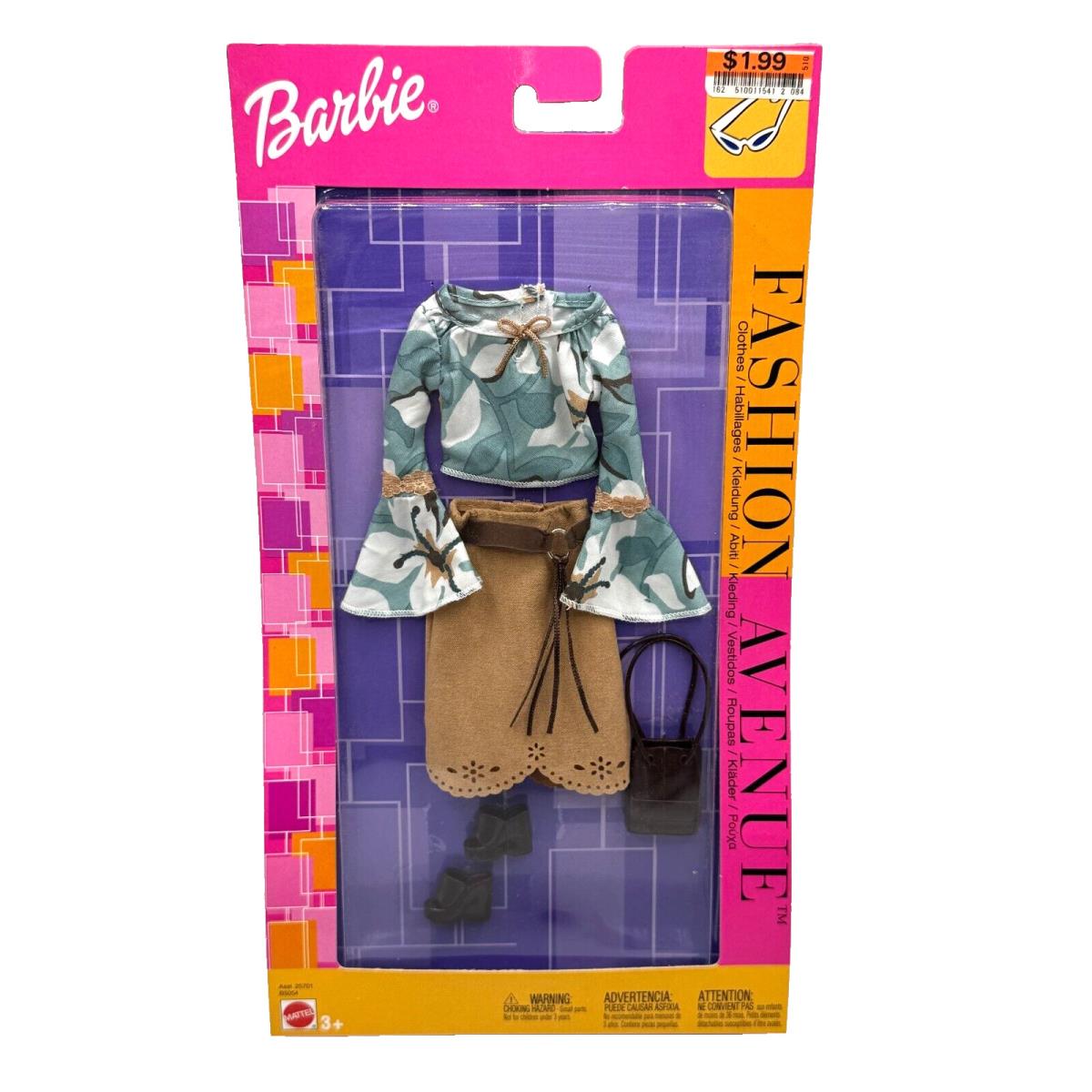 BK C Barbie Doll Fashion Avenue 2002 25701 B5054
