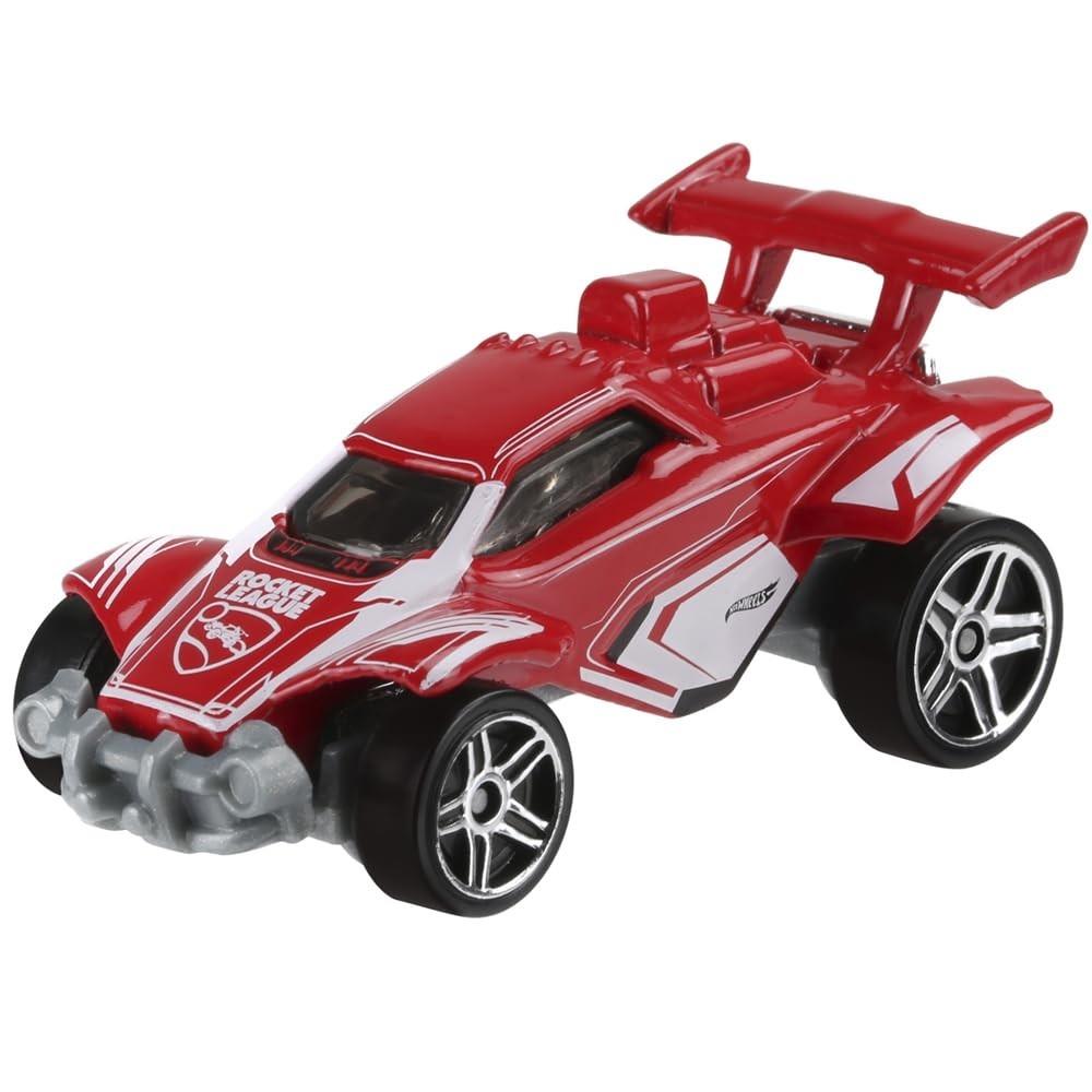 Mattel Hot Wheels Die-cast Collectible Vehicle Octane Red and White Hot Rod