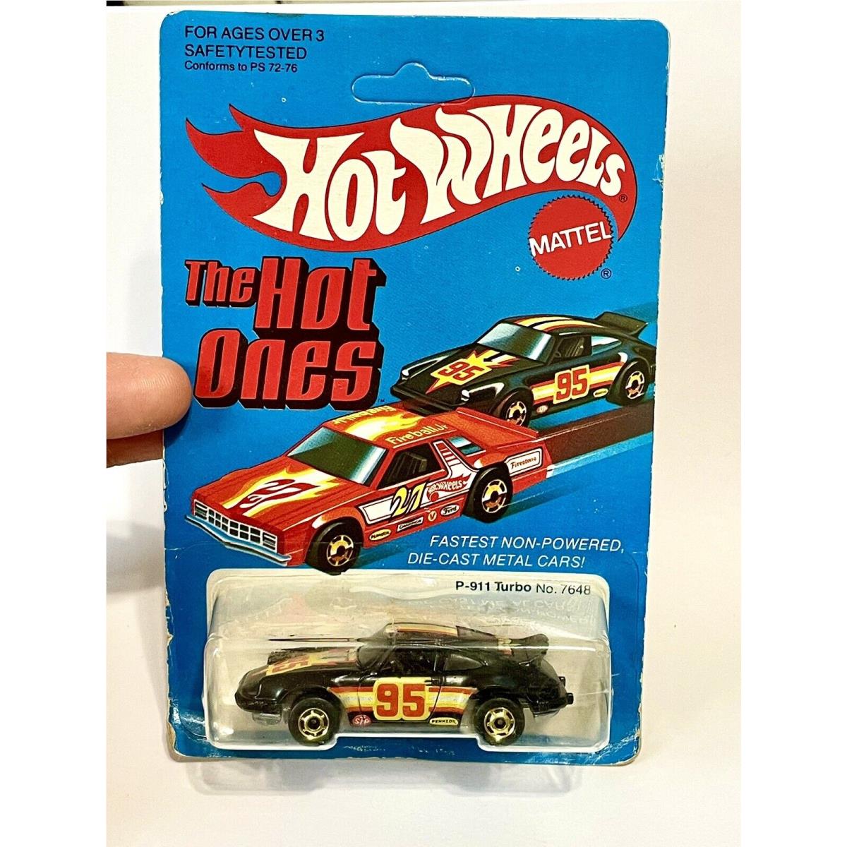 Hot Wheels The Hot Ones P-911 Turbo Porsche Hong Kong On Card