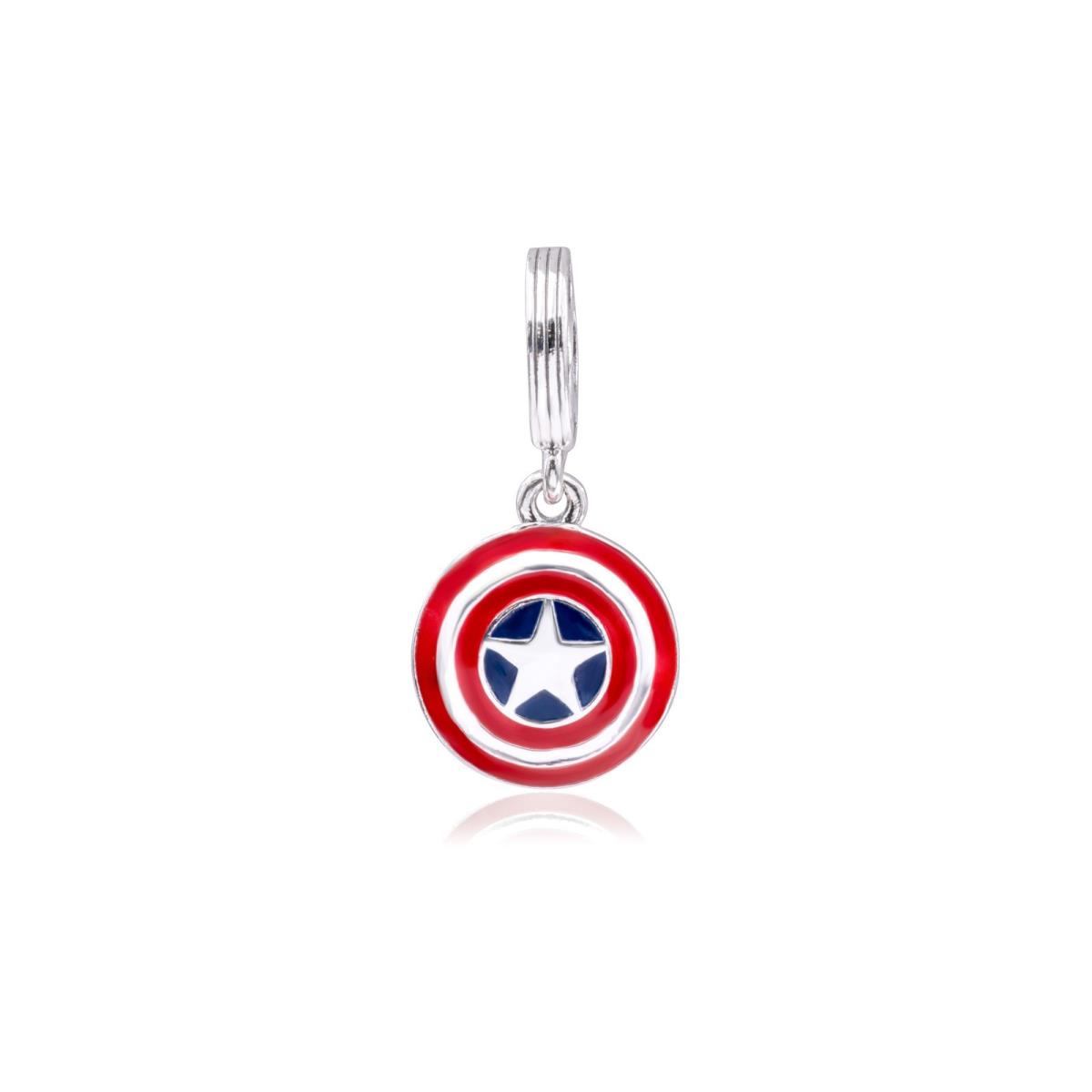 Pandora Marvel x Pandora The Avengers Captain America Shield Dangle Charm