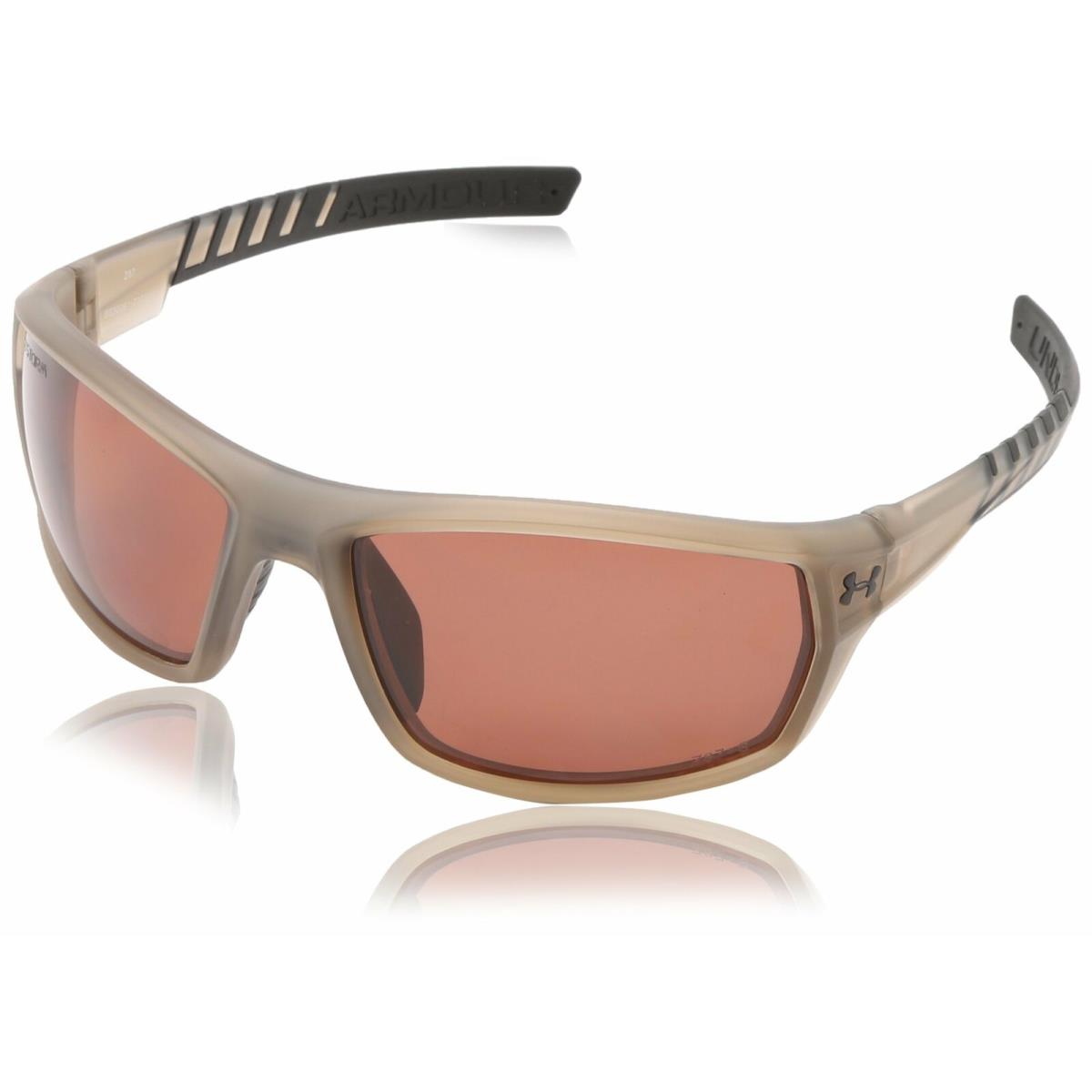 Under Armour Ranger Brown Polarized Sport Sunglasses Ansi Z87.1 Impact Resistant - Frame: Brown, Lens: Brown, Manufacturer: Frame: Crystal brown Lenses: Brown Storm polarized
