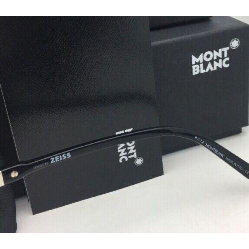 Montblanc sunglasses  - Black Frame, Smoke Grey Polarized Lens