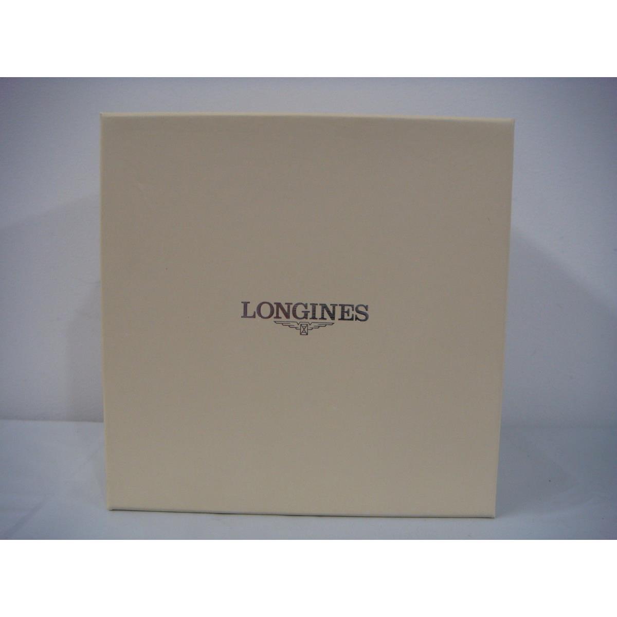 Longines Swiss Empty Watch Box Black Presentation Watch Case