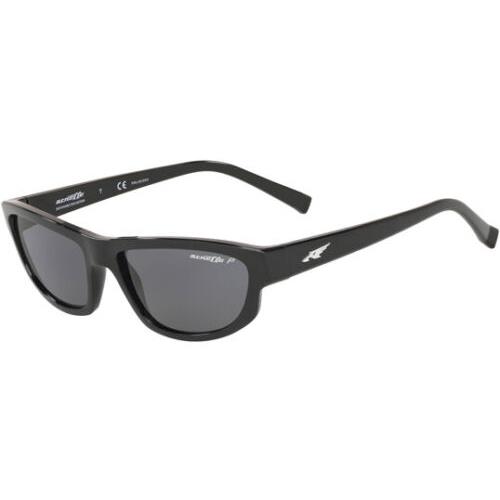 Arnette Sustainable Collection Lost Boy Polarized Black Sunglasses - AN4260 4181 - Frame: Black, Lens: Grey