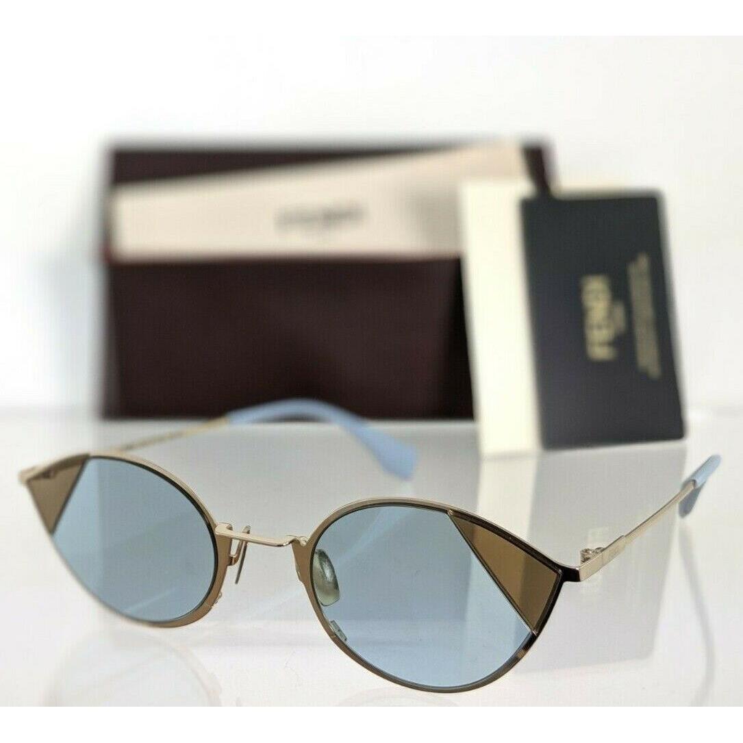 Fendi FF 0342/S Sunglasses QWU1P Gold Frame 51mm