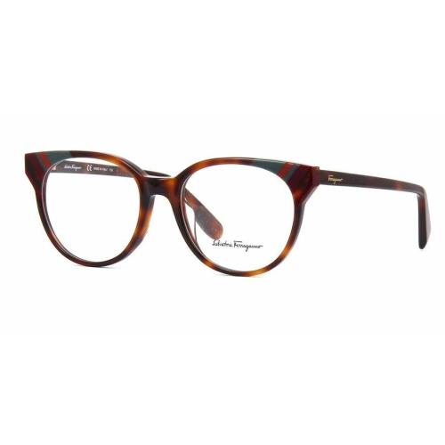 Salvatore Ferragamo Eyeglasses SF2796 214 Brown Frames 52MM Rx-able ST