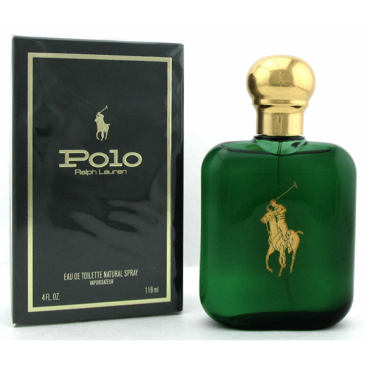 Ralph Lauren Polo Green 4.0 oz Men`s Eau de Toilette Fragrance Spray - Green