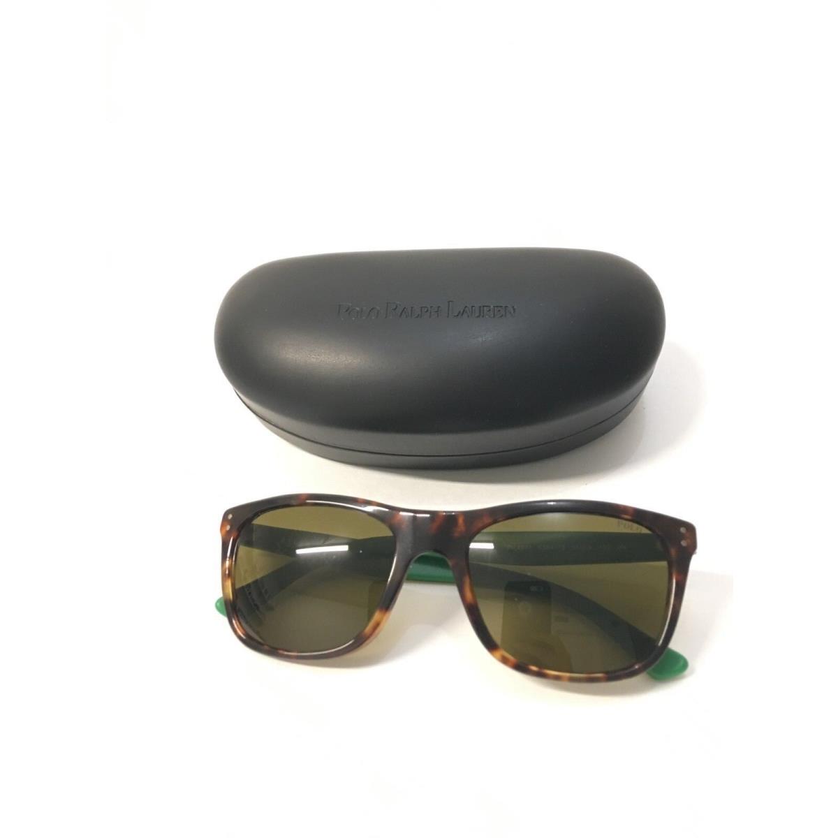 100 % Ralph Lauren PH4071 5384/73 Sunglasses Tortoise-habana-green
