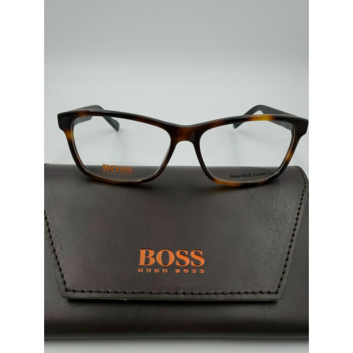 Hugo Boss Orange Eyeglasses BO 0181 Brown Havana Black K2P Unisex RX 54 - 14