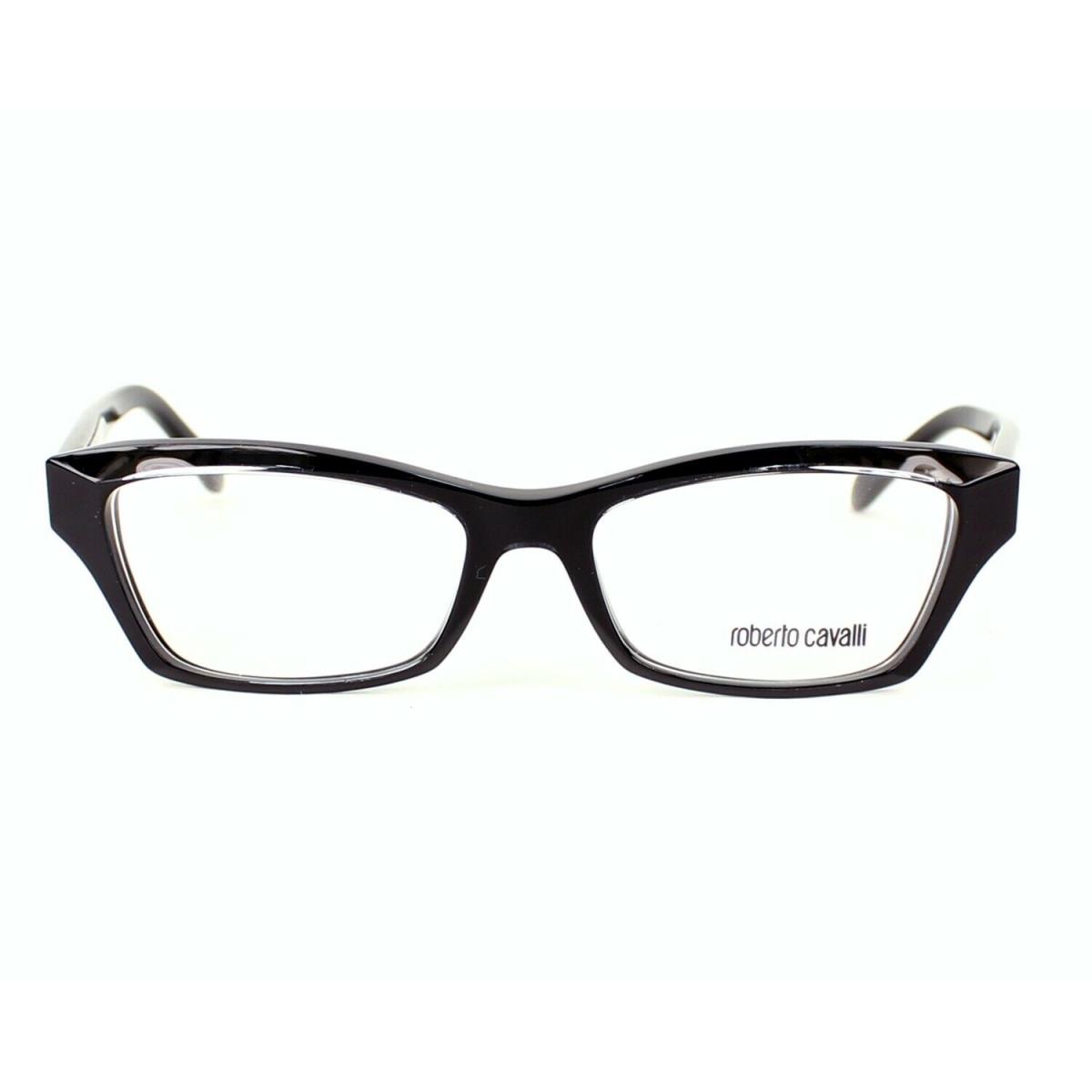 Roberto Cavalli Soneva 758 Black 005 Plastic Eyeglasses Frame 52-17-140 RC758 RX