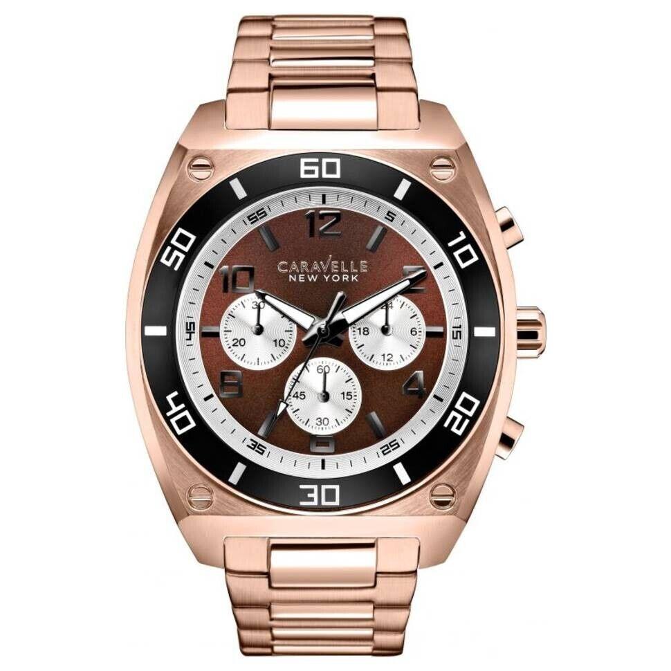 New Caravelle by Bulova Men`s Watch Dial W.r 30m Quartz Stainless Steel