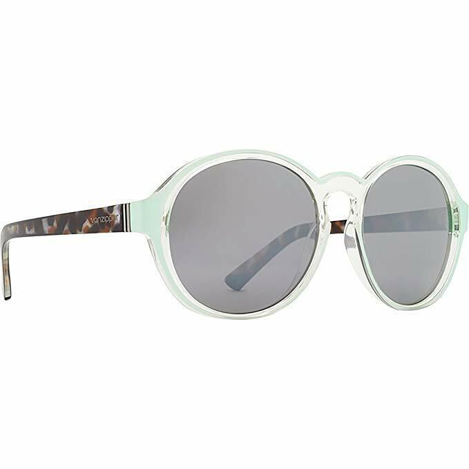 Vonzipper Lula Sunglasses Mint Crystal Frames/ Grey Lenses Retail