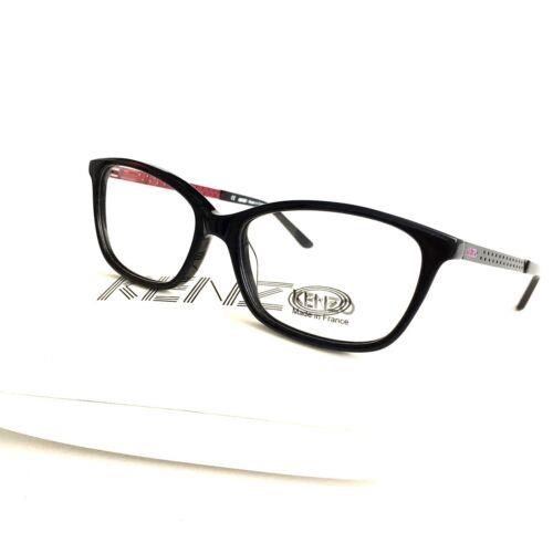 Kenzo Eyeglasses KZ2259 2259 Black C01 with Case 53mm