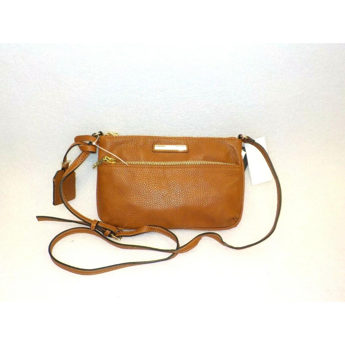 Steve Madden Women`s Purse Brown Leather Young Crossbody Bag