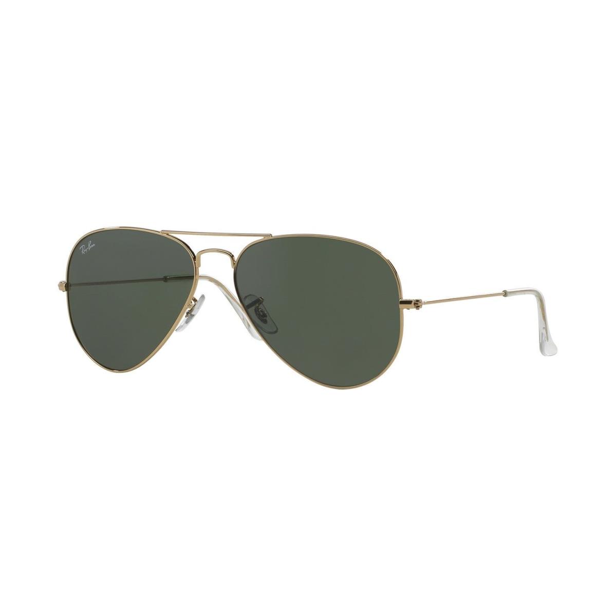 Ray Ban Sunglasses Outdoor Fashion Aviator RB3025 L0205 Gold Green Lens