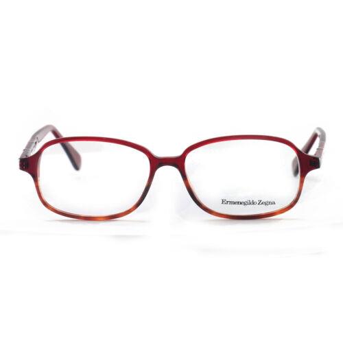 Ermenegildo Zegna Womens Eyeglasses VZ3501 6DR Red Tortoise 52 15 140 Rectangle