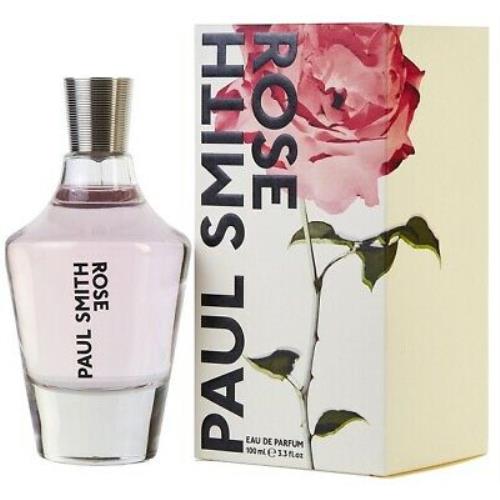 Paul Smith Rose For Women Perfume Eau De Parfum 3.3 oz 100 ml Edp Spray