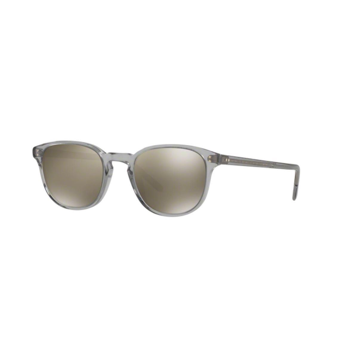 Oliver Peoples OV 5219S 113239 Fairmont Sun Workman Grey/ Goldtone Sunglasses - workman Grey Frame, Grey Goldtone Lens