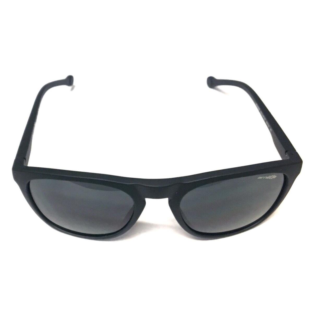 Arnette Moniker 4212 447/87 Sunglasses Fuzzy Black with Gray Lenses