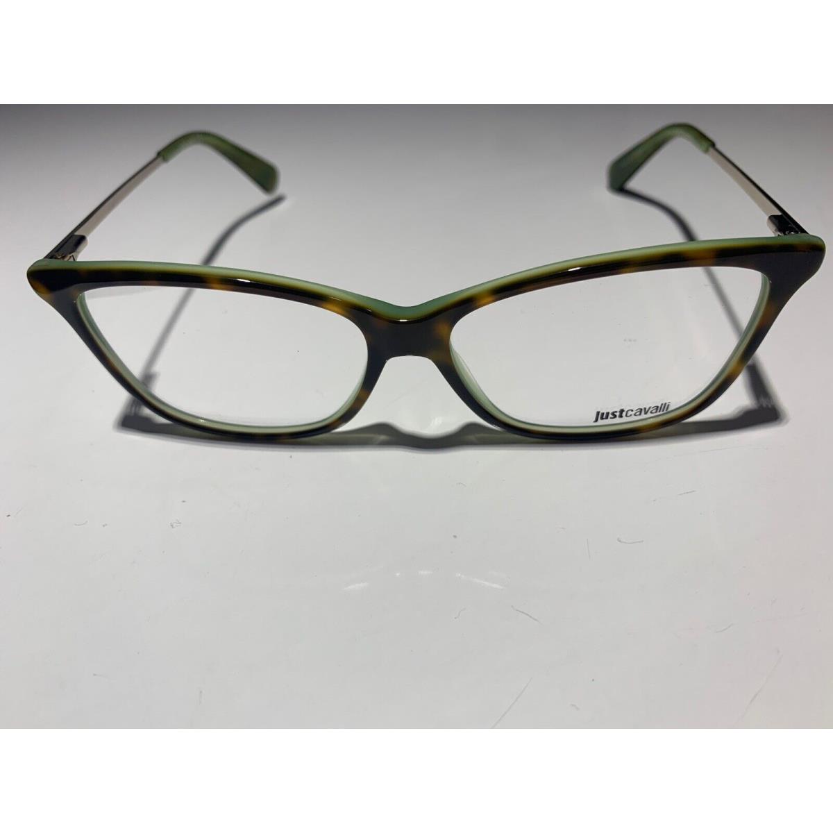 Just Cavalli JC0754 056 Tortoise Eyeglasses Glasses Frame 54-13-140 B38mm