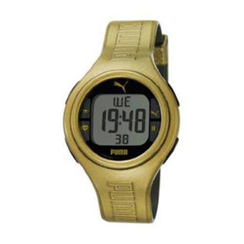Puma Men`s PU910541007 Pulse Metallic Gold Digital Wrist Watch