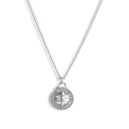 Marc by Marc Jacobs Turnlock Pendant Argento/silver m3pe555-80083
