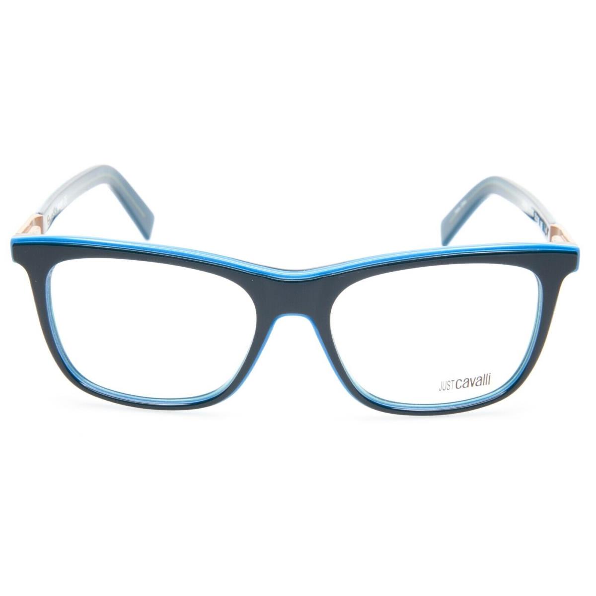 Just Cavalli JC0606 col.092 Blue Eyeglasses Glasses Frame 52-16-145 B39mm