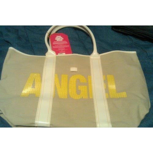 Victoria`s Secret Angel Big Tote Beach Bag Khaki