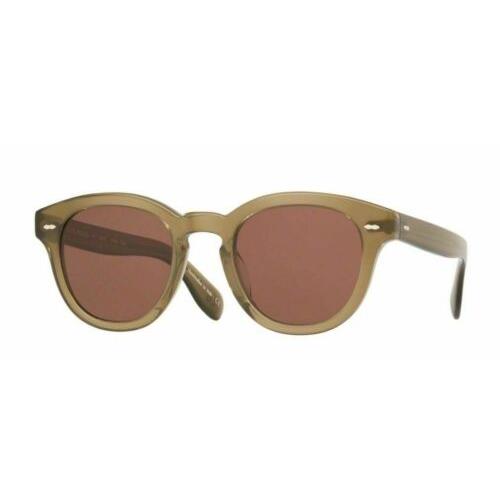 Oliver People 0OV5413SU Cary Grant Sun 1678C5 Dusty Olive Sunglasses - Green Frame, Rosewood Lens